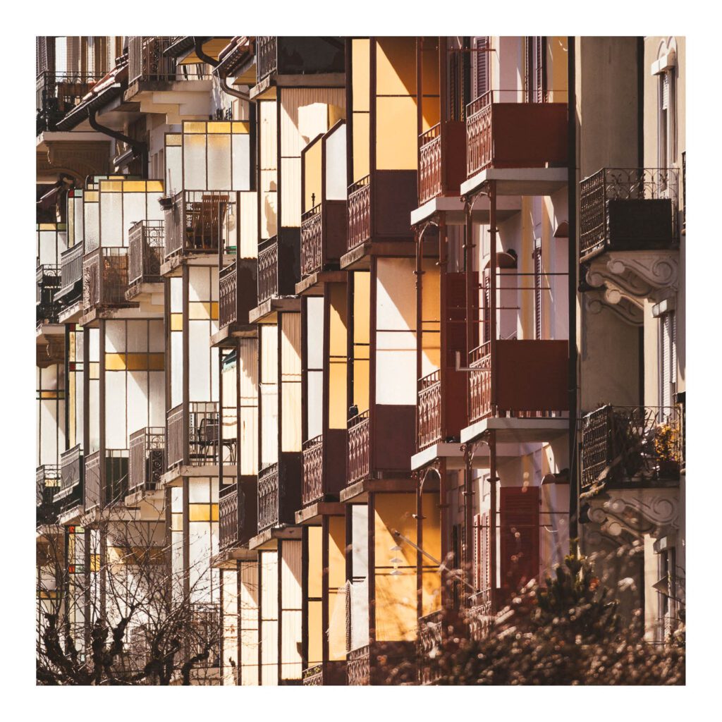 Balcon à la chaux-de-fonds