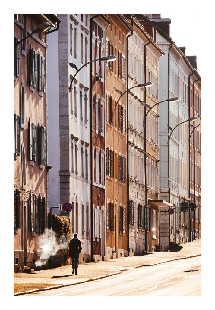 Rue à La Chaux-de-Fonds
