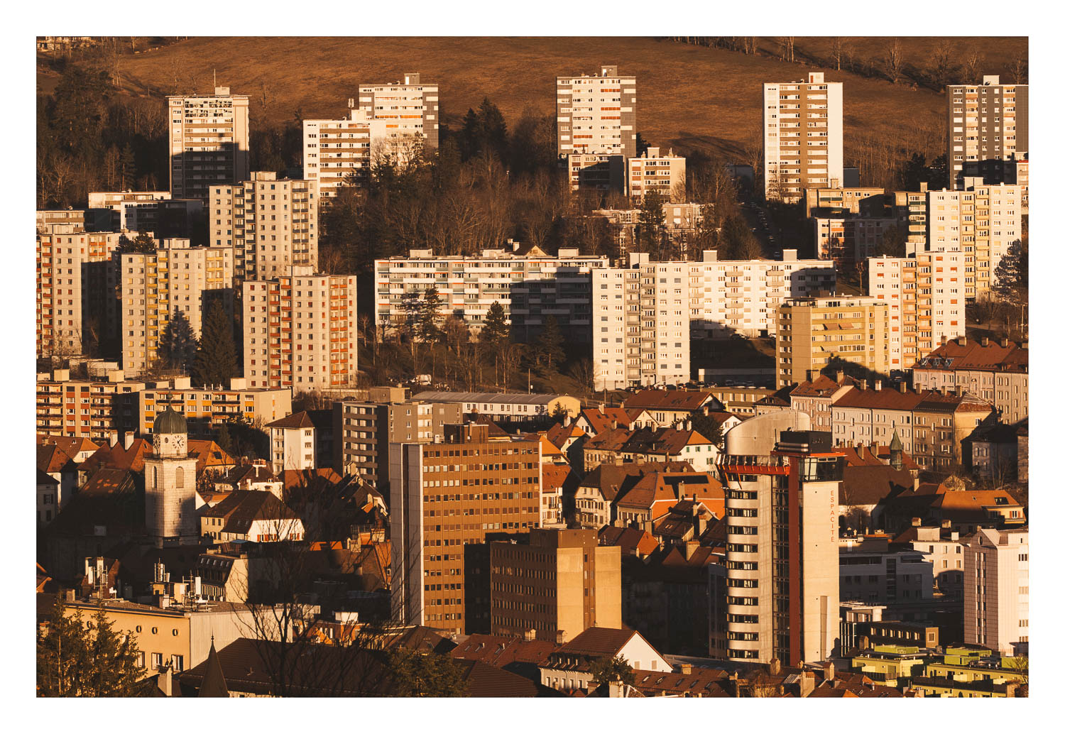 Quartier Est à La Chaux-de-Fonds