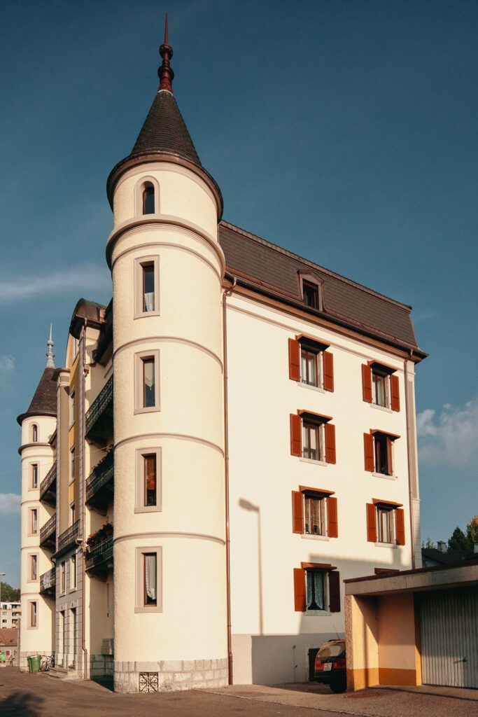 photo d'architecture à La Chaux-de-Fonds