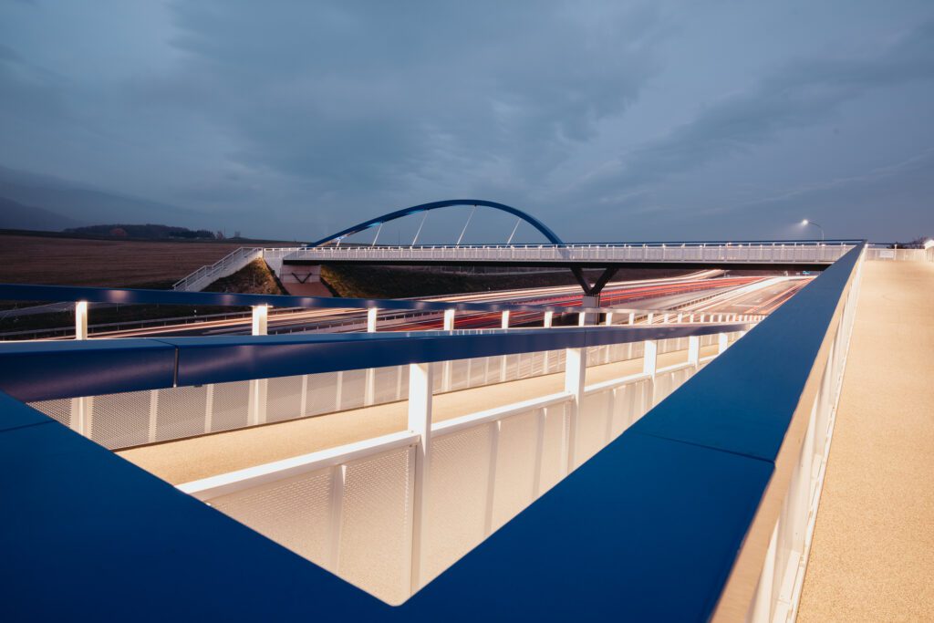 Passerelle de la Tène Marin