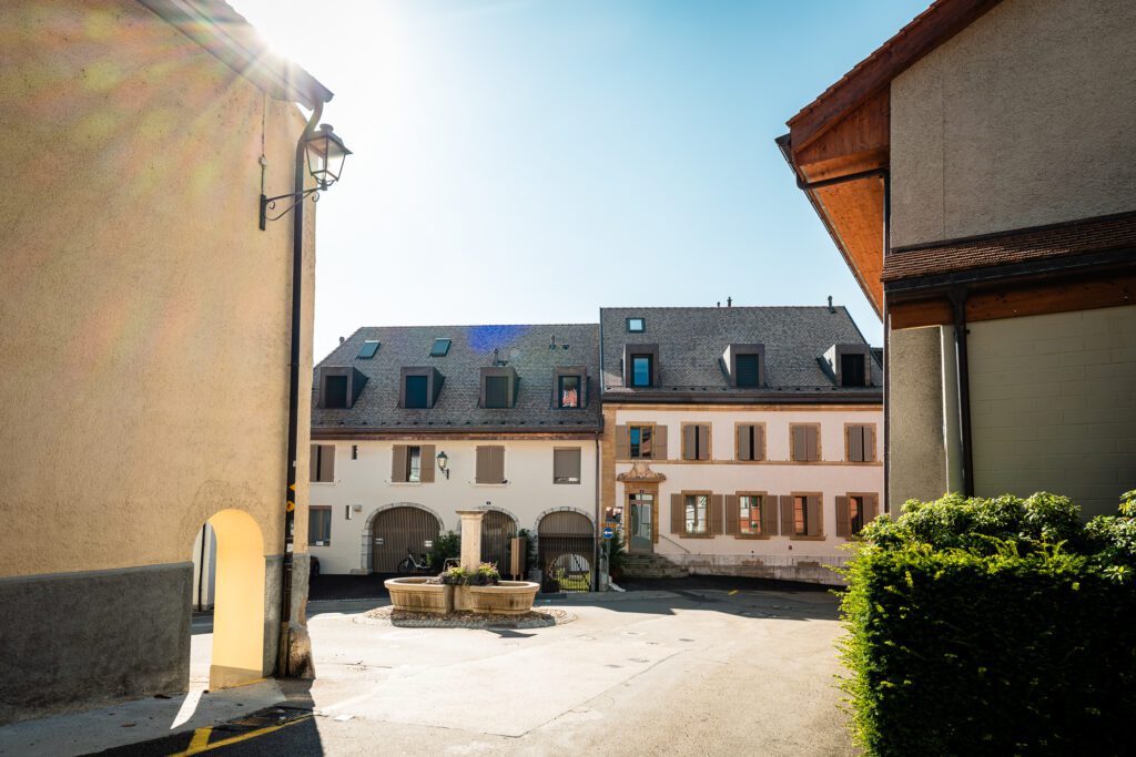 Immeuble rénové Nefico à Peseux